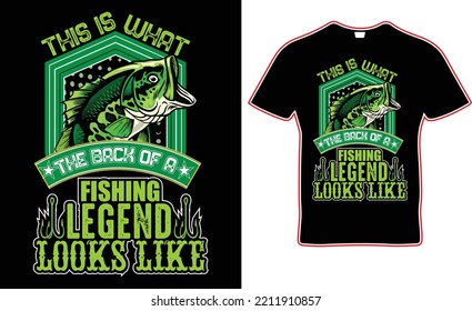 Fishing t shirt design. Fishing is a hobby of people. fishing has no age limit t-shirt design. I love fishing.