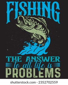 Fishing t shirt design ,I ASKED GOD FOR A FISHING PARTNER HE SENT ME MY SON, My fishing line isn't the only thing i get wet,