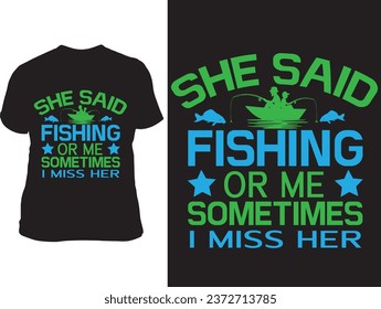 Fishing t shirt design new