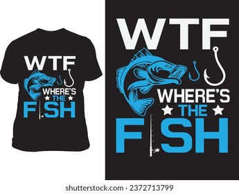 Fishing t shirt design new