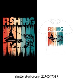  Fishing – FISHING T – Shirt Design, Printable Sublimation Design..The Best Fishing T-shirt Image Vector.Typography Fishing Tees. 