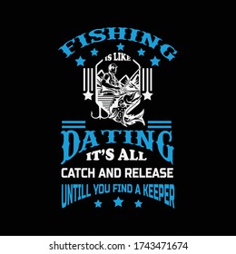 Fishing T shirt design template.