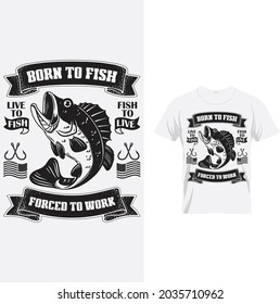 FISHING T SHIRT DESIGN TEMPLATE