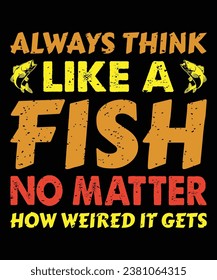 Fishing t shirt design template
