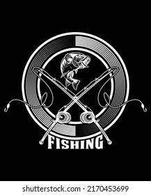 Fishing t shirt design- Fishing t-shirt design, fish t shirt design, t shirt, fish vector, fishing, vector, fish