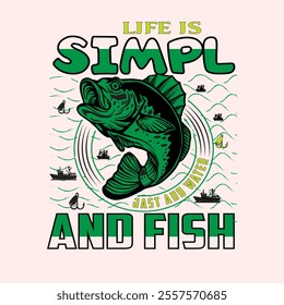 fishing t shirt design | T-Shirt Design