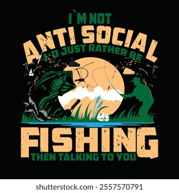 fishing t shirt design | T-Shirt Design