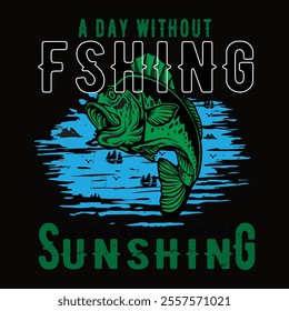 fishing t shirt design | T-Shirt Design