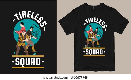 Fishing t shirt design vector. T-shirt design for print. t shirt design for fishing. Fishing silhouette. cool outdoor t shirt designs. Graphic tee shirt design sublimation