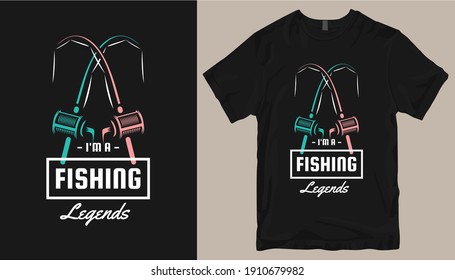 Fishing t shirt design vector. T-shirt design for print. t shirt design for fishing. Fishing silhouette. cool outdoor t shirt designs. Graphic tee shirt design sublimation