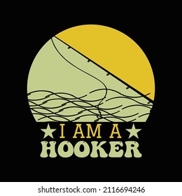 Fishing T Shirt Design And Vector Illustration. 