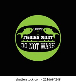 Diseño De Camisas De Pesca E Ilustración De Vectores. 