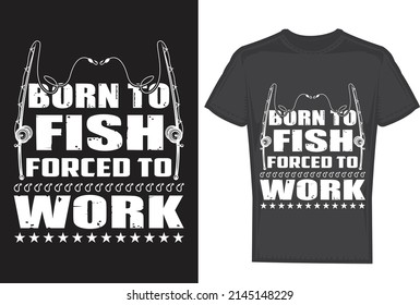 Fishing T Shirt Design Vector File
