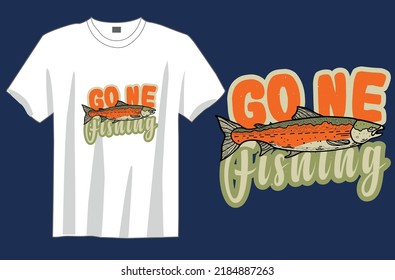  Fishing t shirt design vector