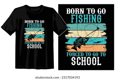 Fishing t shirt design vector, vintage fishing tshirt graphic illustration,  Fishing vector emblem