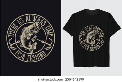 fishing t shirt design vector, Best fishing t shirt design, Quotes about Fishing, Bunuel typography fishing shirt, retro vintage  art illustration silhouette, 