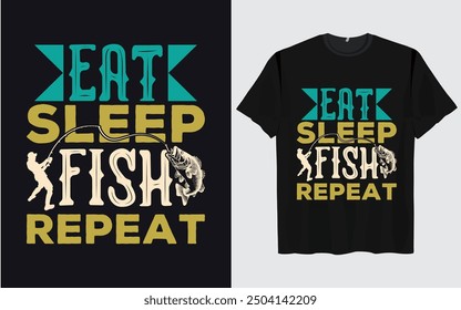 fishing t shirt design vector, Best fishing t shirt design, Quotes about Fishing, Bunuel typography fishing shirt, retro vintage  art illustration silhouette, 