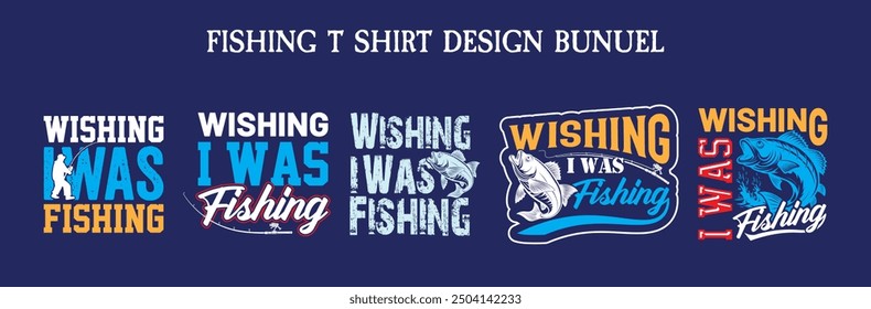 Vector de diseño de camiseta de pesca, Mejor diseño de camiseta de pesca, Citas sobre pesca, camisa de pesca de tipografía Bunuel, silueta retro de ilustración de arte vintage, 