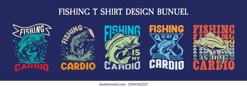 fishing t shirt design vector, Best fishing t shirt design, Quotes about Fishing, Bunuel typography fishing shirt, retro vintage  art illustration silhouette, 