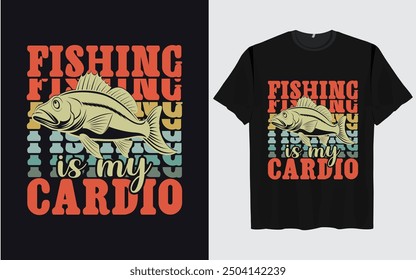 fishing t shirt design vector, Best fishing t shirt design, Quotes about Fishing, Bunuel typography fishing shirt, retro vintage  art illustration silhouette, 