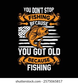 Fishing T Shirt royalty-free images, Fishing T Shirt design