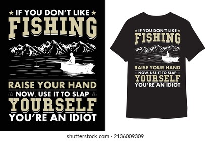 FISHING T - Shirt Vector Design