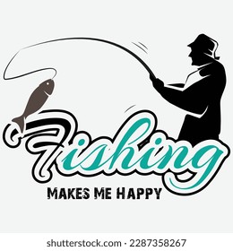 fishing theme, slogan graphics, and illustrations with patches for t-shirts and other uses.