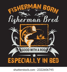 fishing theme, slogan graphics, and illustrations with patches for t-shirts and other uses.