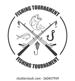 fishing tournament design, vector illustration eps10 graphic 