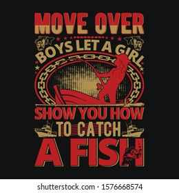 Fishing t-shirt and apparel modern trendy design, typography, print, vector illustration, graphics, vectors