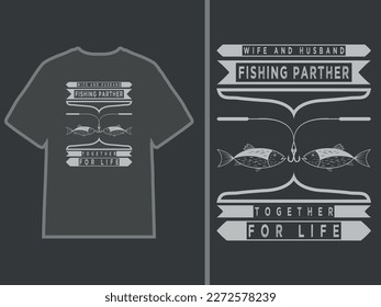 It is a fishing t-shirt design.