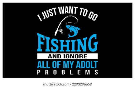 Fishing T-shirt Design Bundle. A Custom T-shirt Design