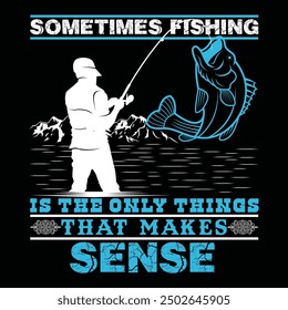 Fishing t-shirt design bundle, Fishing vintage t-shirt collection, vintage fishing t-shirt set graphic illustration