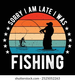 Fishing t-shirt design, Illustration, Dad, Grandpa, Fishing, Weekend