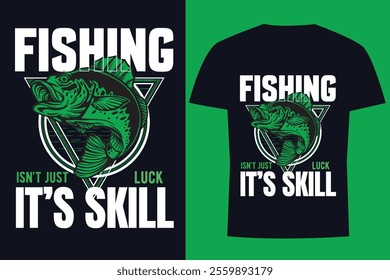 Fishing T-shirt Design, Fishing Printing T-shirt Design

