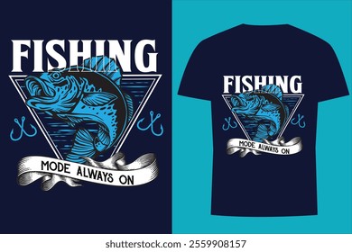 Fishing T-shirt Design, Fishing Printing T-shirt Design