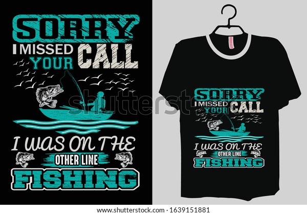 fishing t shirt design vector