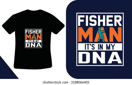 fishing t-shirt design template for fishing lover man and woman 
