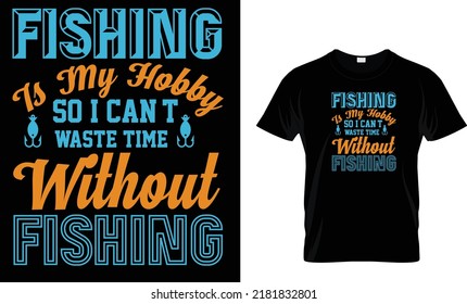 fishing t-shirt design template fishing rod