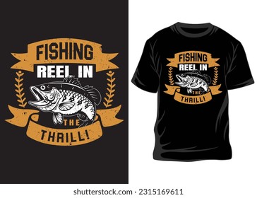 Fishing T-shirt Design Template Vector And Fishing T-Shirt Design, Fish vector illustration,  Fishing vector, t-shirt design, t shirts design,Vector graphic, typography.