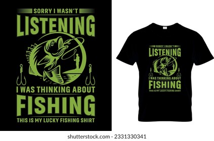 Fishing T-shirt Design and template vector