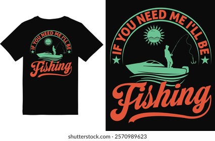 fishing t-shirt design, fishing vector design.