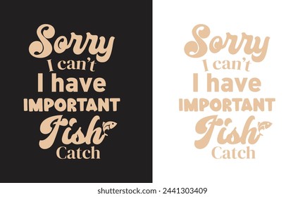 Fishing t-shirt design vector bundle, Fishing t-shirt collection, fish lover, vector illustration, trendy fishing t-shirts 2024
