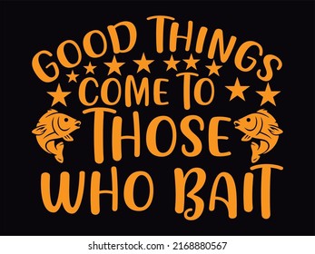 Fishing  t-shirt design vector file