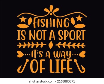 Fishing  t-shirt design vector file