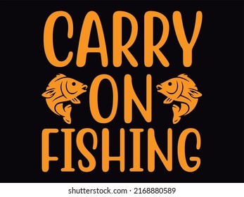 Fishing  t-shirt design vector file