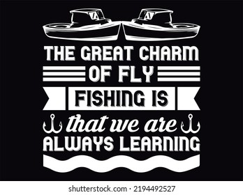 Fishing t-shirt design vector file
