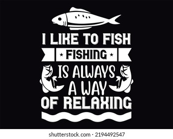 Fishing t-shirt design vector file