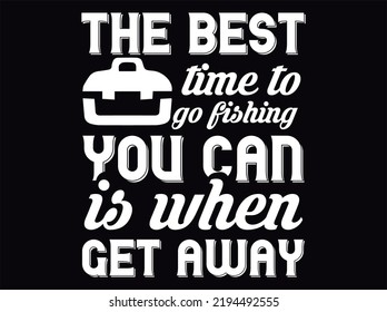 Fishing t-shirt design vector file