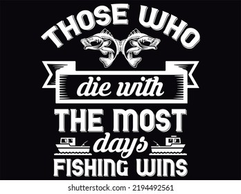 Fishing t-shirt design vector file